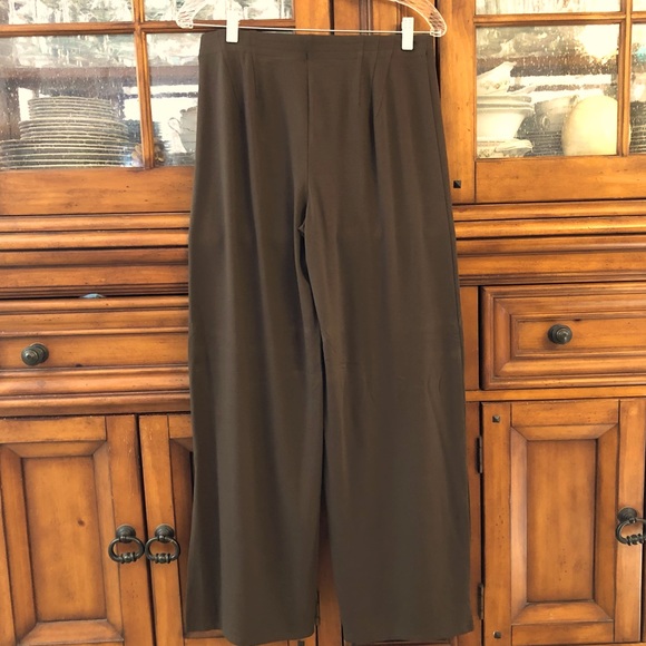 J.Jill Wearever Collection side slit  pants - Picture 2 of 5